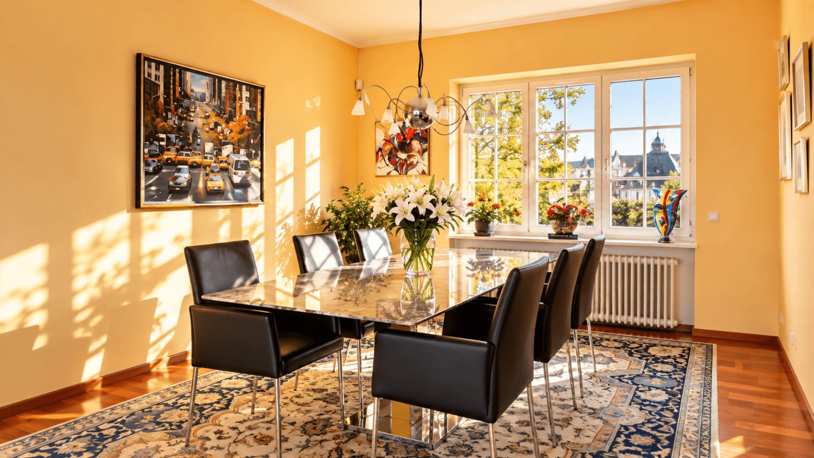 Exklusive Maisonette-Wohnung mit Traumblick in bevorzugter Lage — Essbereich (KI-optimiert)