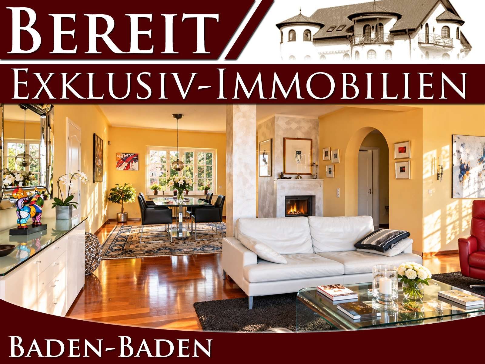 Exklusive Maisonette-Wohnung mit Traumblick in bevorzugter Lage — Wohnbereich (KI-optimiert)