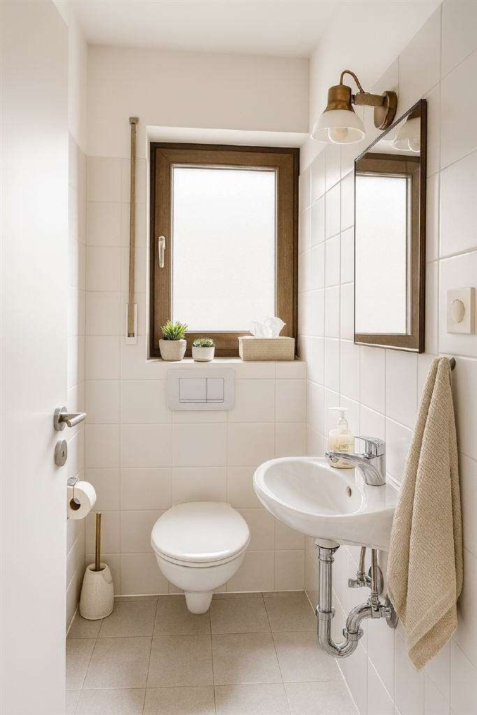 Vermietete Eigentumswohnung mit Loggia und TG-Stellplatz — Gäste-WC
